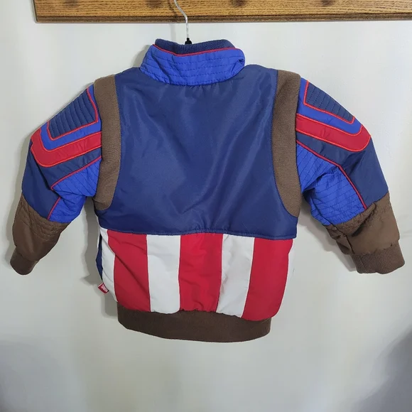 Disney Store Captain America Jacket Marvel Avengers Boys, Size 4 - Picture 3 of 9